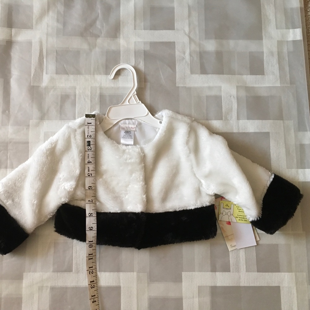 Sweet Heart Rose Toddler Girl Holiday Jacket/cardigan size 2/3. - Picture 9 of 11